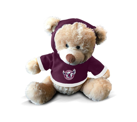 Manly Sea Eagles NRL 7'' Plush Teddy Bear with Hoodie