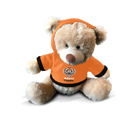 Wests Tigers NRL 7'' Plush Teddy Bear with Hoodie