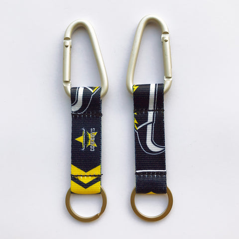 North Queensland Cowboys NRL Carabiner Keyring