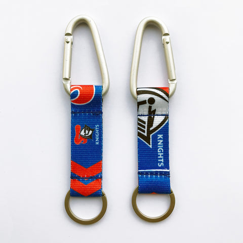Newcastle Knights NRL Carabiner Keyring