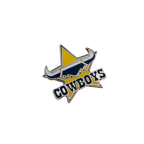 North Queensland Cowboys NRL Logo Metal Pin Badge