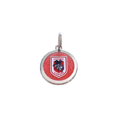 St George Dragons NRL Pet Tag Keyring Disc