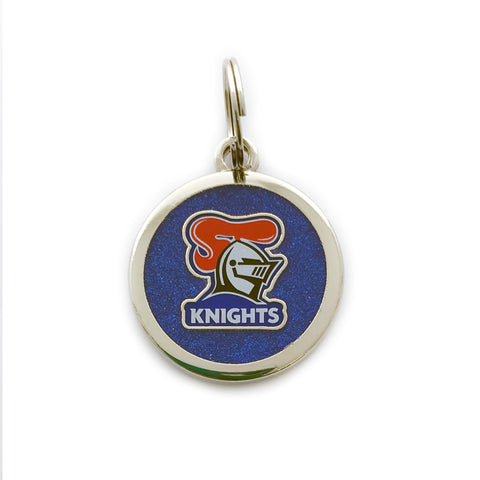 Newcastle Knights NRL Pet Tag Keyring Disc