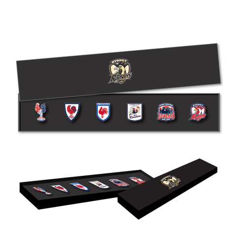 Sydney Roosters NRL Evolution Lapel Pin Badge Collectors Set
