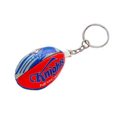 Newcastle Knights NRL Squishy Football Keyring
