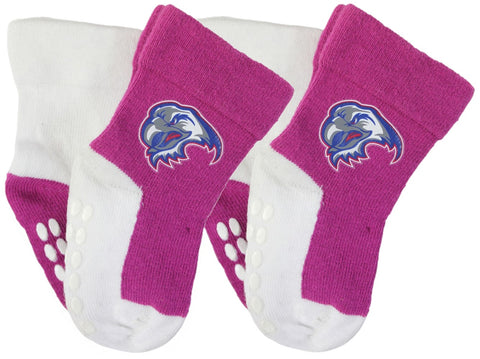 Manly Sea Eagles NRL Baby Infant Nonslip Crew Socks 2 pk
