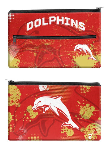 Redcliffe Dolphins NRL Neoprene Pencil Case