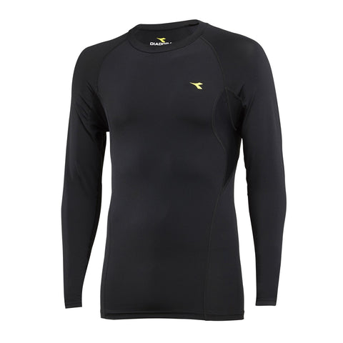 Diadora Compression Lite Junior Youths Kids Skins Long Sleeve Tee