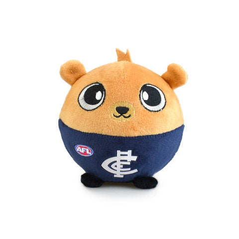Carlton Blues AFL Plush Squishii Player – 10cm Mini Novelty Toy