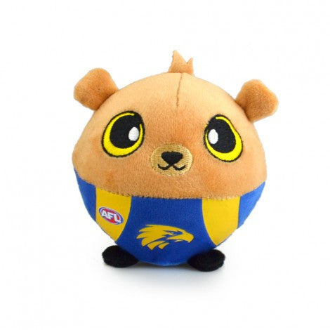 West Coast Eagles AFL Plush Squishii Player – 10cm Mini Novelty Toy
