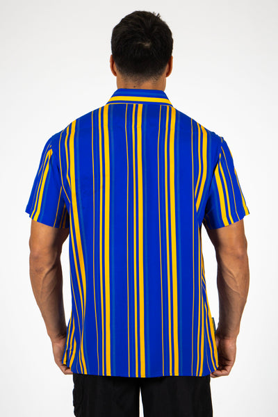 West Coast Eagles AFL Footy Mens Adults Sorrento Rayon Party Shirt