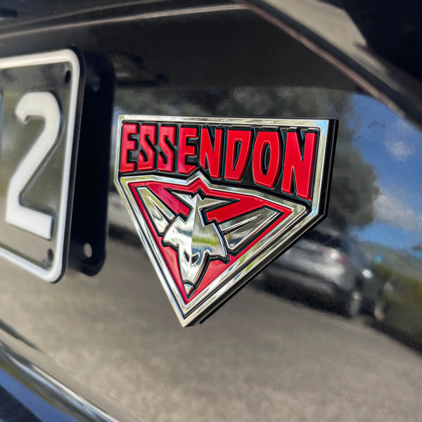 Essendon Bombers 3D Peel-N-Stick Chrome Car Badge Decal Coated Auto Sticker
