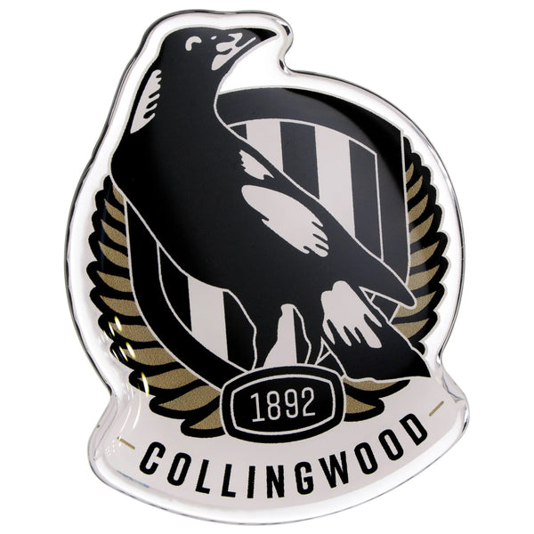 Collingwood Magpies Premium Chrome Car Decal Coated Auto Sticker