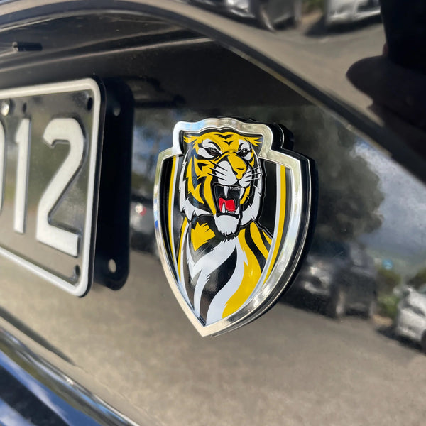 Richmond Tigers 3D Peel-N-Stick Chrome Car Badge Decal Coated Auto Sticker