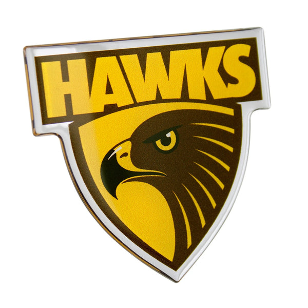 Hawthorn Hawks Premium Chrome Car Decal Coated Auto Sticker