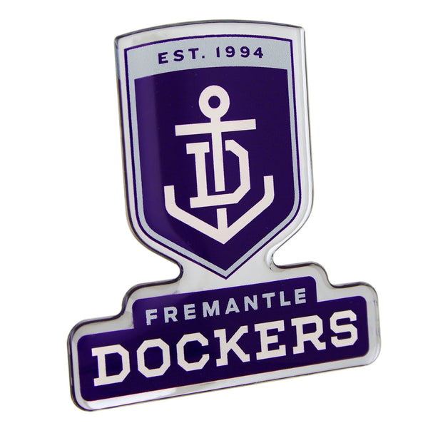 Fremantle Dockers Premium Chrome Car Decal Coated Auto Sticker