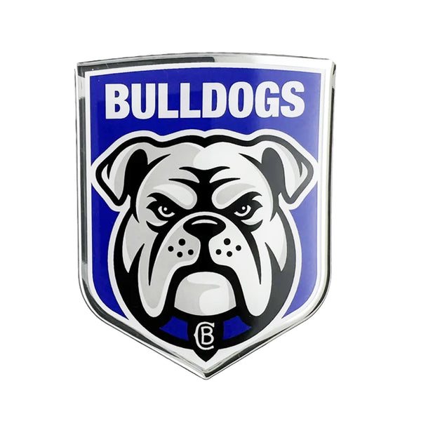 Canterbury Bulldogs NRL Premium Chrome Logo Decal Sticker