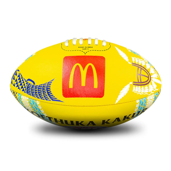 Sherrin 2025 SDNR Indigenous PVC Soft Touch Replica Football size 3