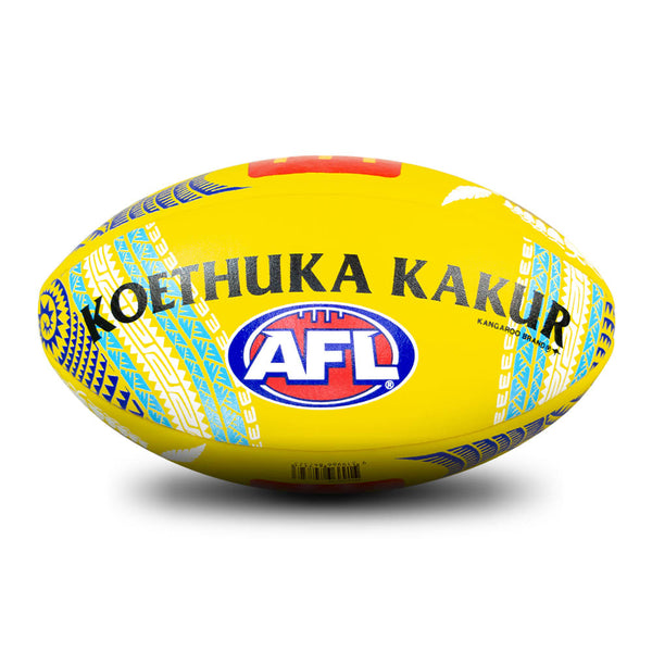 Sherrin 2025 SDNR Indigenous PVC Soft Touch Replica Football size 3