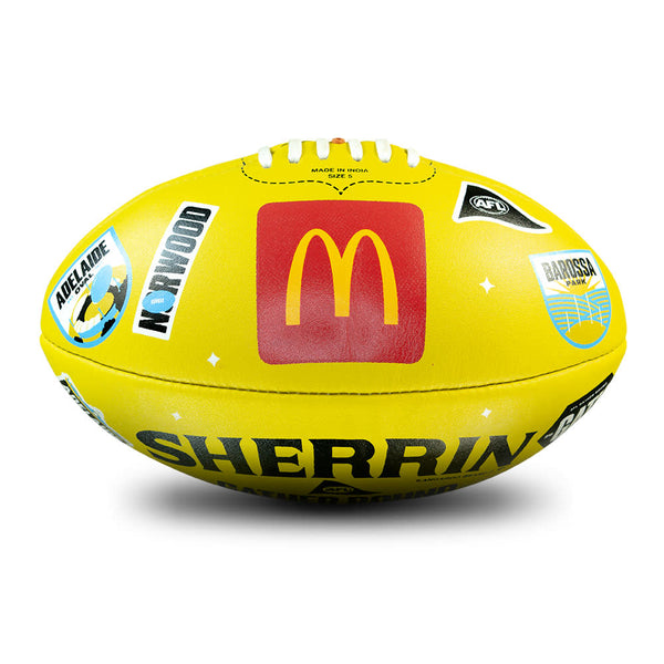 Sherrin 2025 AFL Gather Round Replica Leather Game Football size 5