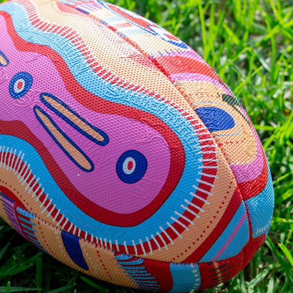 Sherrin 2026 SDNR Indigenous All Surface Football size 5
