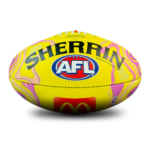 Sherrin 2026 SDNR Indigenous Official Game Football size 5