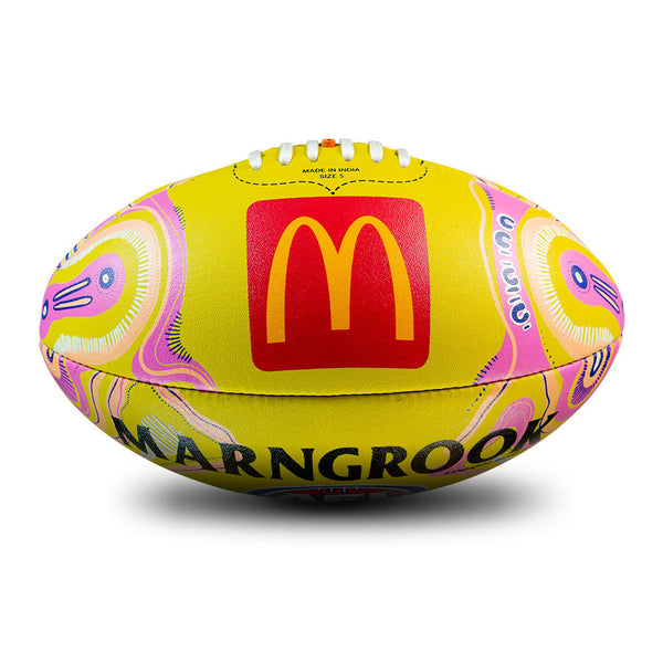 Sherrin 2026 SDNR Indigenous Replica Leather Football size 5