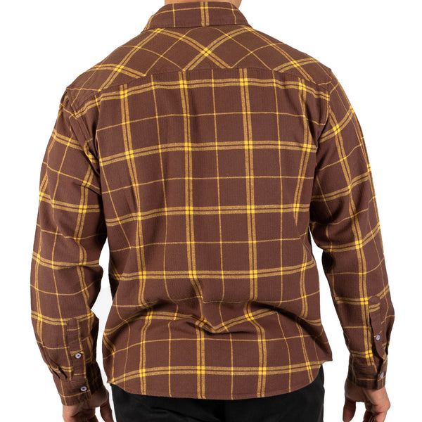 Hawthorn Hawks Mens Adults Mustang Flannel Shirt