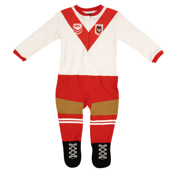 St George Dragons NRL Baby Infant Romper Jumpsuit