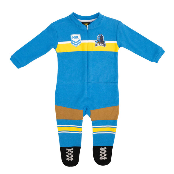 Gold Coast Titans NRL Baby Infant Romper Jumpsuit