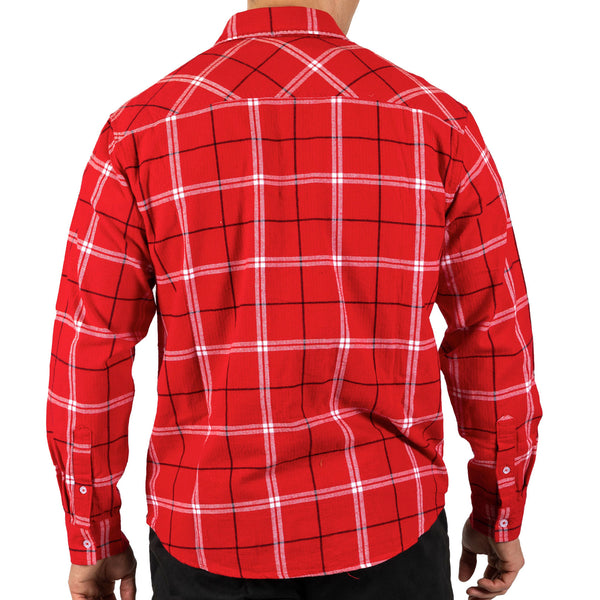 St George Dragons NRL Mens Adults Mustang Flannel Shirt