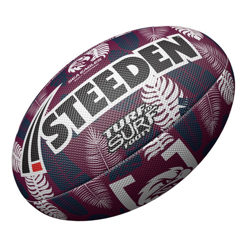 Manly Sea Eagles NRL Turf to Surf Beach Ball size 3