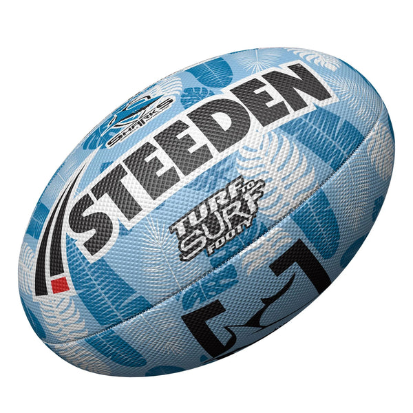 Cronulla Sharks NRL Turf to Surf Beach Ball size 3