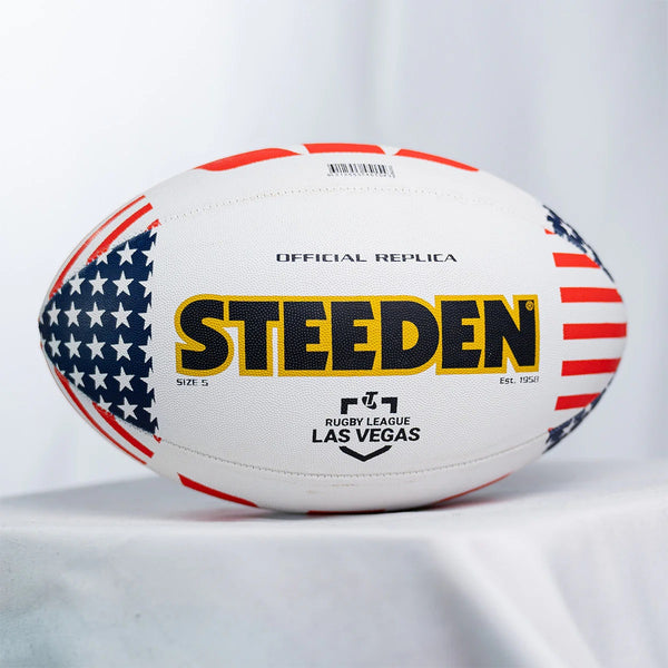 Steeden NRL 2025 Las Vegas Replica Match Ball