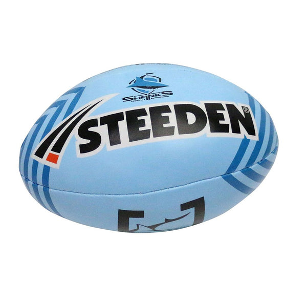 Cronulla Sharks NRL Steeden Supporter Sponge Ball 6 inch