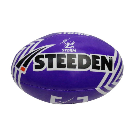 Melbourne Storm NRL Steeden Supporter Sponge Ball 6 inch