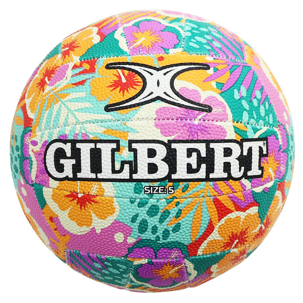 Gilbert Glam Hibiscus Netball size 5