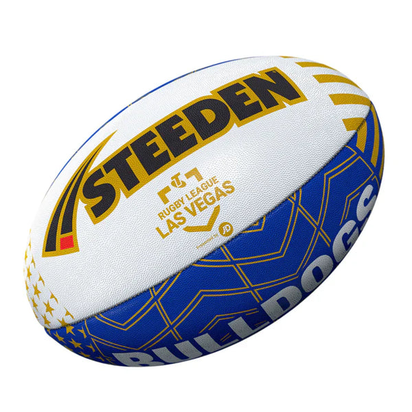 Steeden Canterbury Bulldogs 2026 NRL Las Vegas Supporter Ball - Size 5