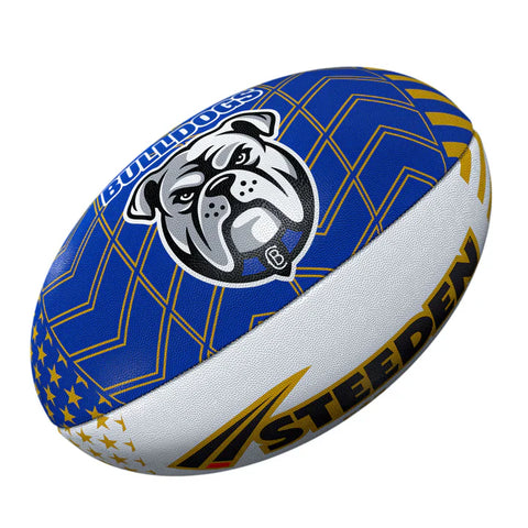 Steeden Canterbury Bulldogs 2026 NRL Las Vegas Supporter Ball - Size 5