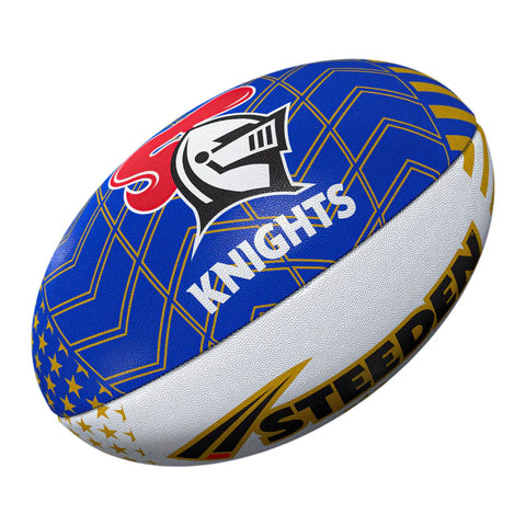 Steeden Newcastle Knights 2026 NRL Las Vegas Supporter Ball - Size 5