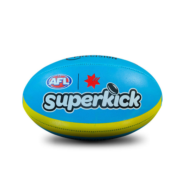 Sherrin Precision Superkick Blue All Surface Football size 2