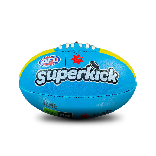 Sherrin Precision Superkick Blue All Surface Football size 2