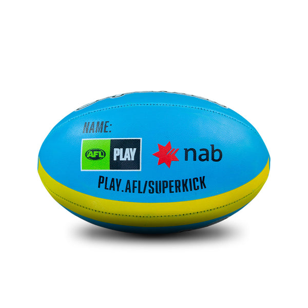 Sherrin Precision Superkick Blue All Surface Football size 2