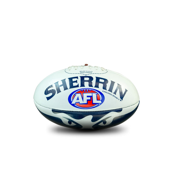 Geelong Cats AFL Sherrin PVC Mascot Ball 20cm