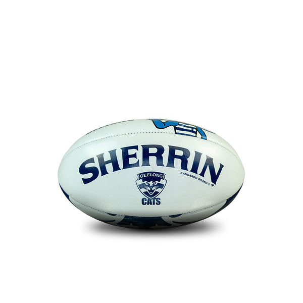 Geelong Cats AFL Sherrin PVC Mascot Ball 20cm