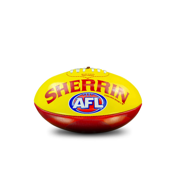 Gold Coast Suns AFL Sherrin PVC Mascot Ball 20cm