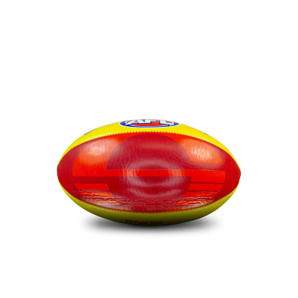 Gold Coast Suns AFL Sherrin PVC Mascot Ball 20cm