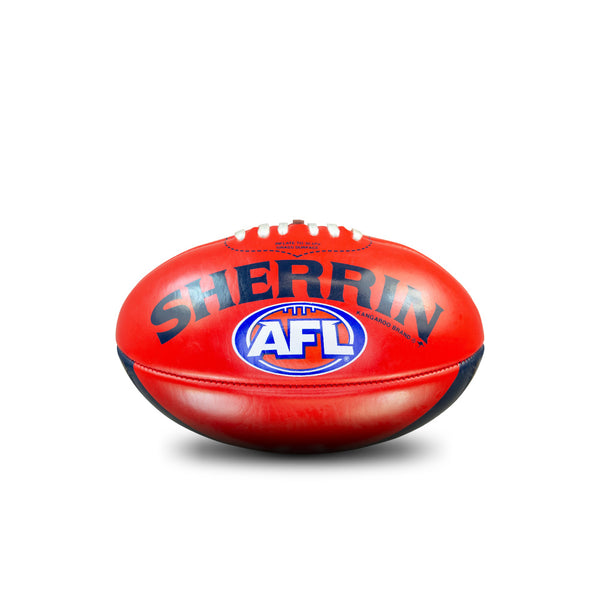 Melbourne Demons AFL Sherrin PVC Mascot Ball 20cm