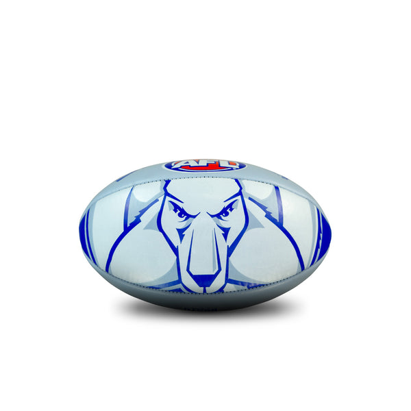 North Melbourne Kangaroos AFL Sherrin PVC Mascot Ball 20cm