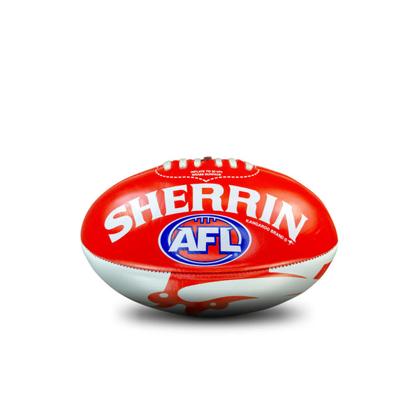 Sydney Swans AFL Sherrin PVC Mascot Ball 20cm